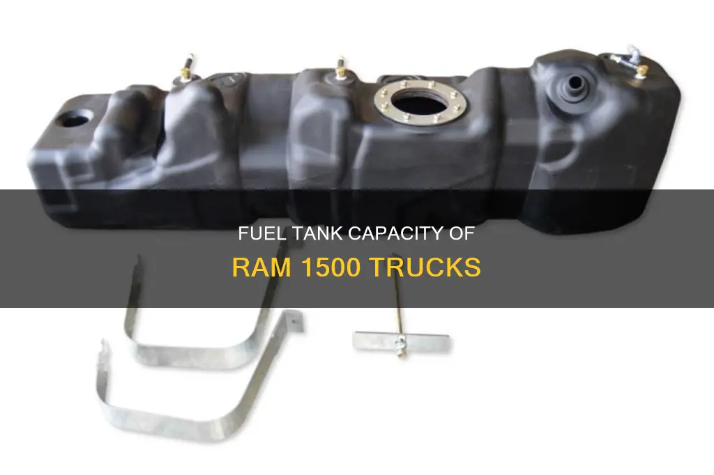 how big is the fuel tank on a ram 1500