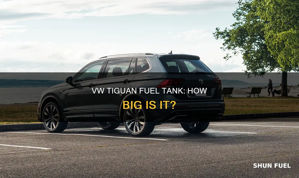how big is the fuel tank on a vw tiguan
