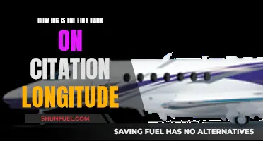 Fuel Tank Capacity of the Citation Longitude