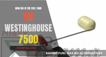 Westinghouse 7500: Understanding Its Fuel Tank Capacity
