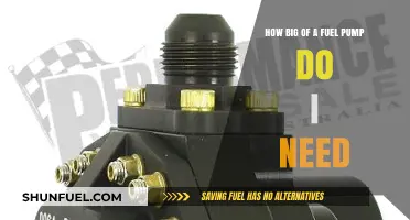 Choosing the Right Fuel Pump Size for Your Vehicle's Performance Needs