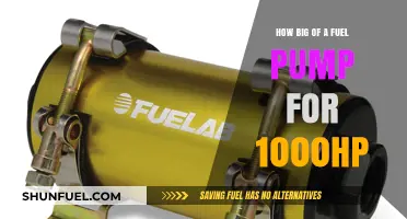 Sizing Your Fuel Pump for 1000HP: A Comprehensive Guide