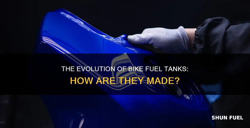 how bike fuel tanks are made