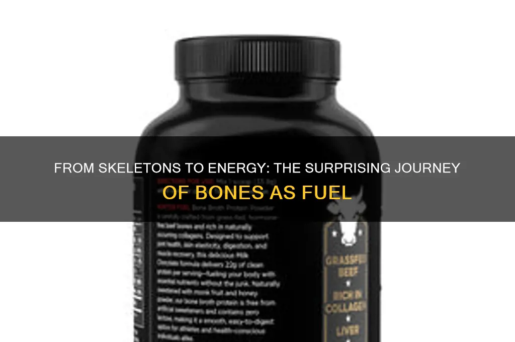 how bones turn to fuel