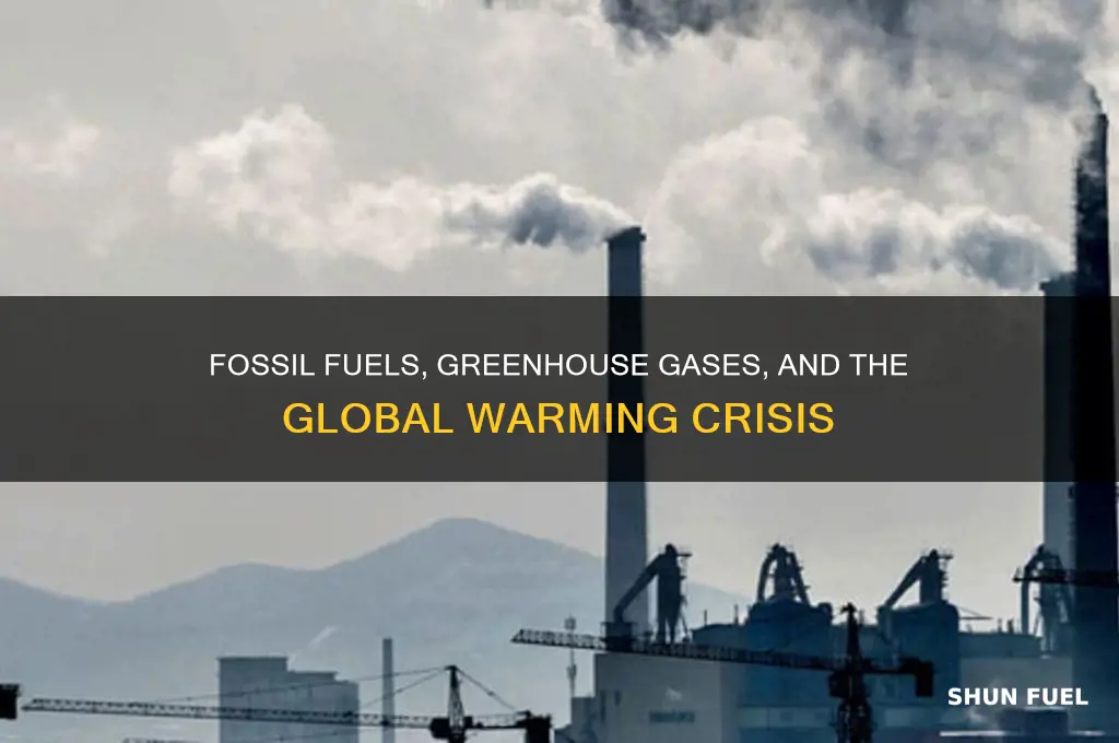 how burning fossil fuels can cause global warming