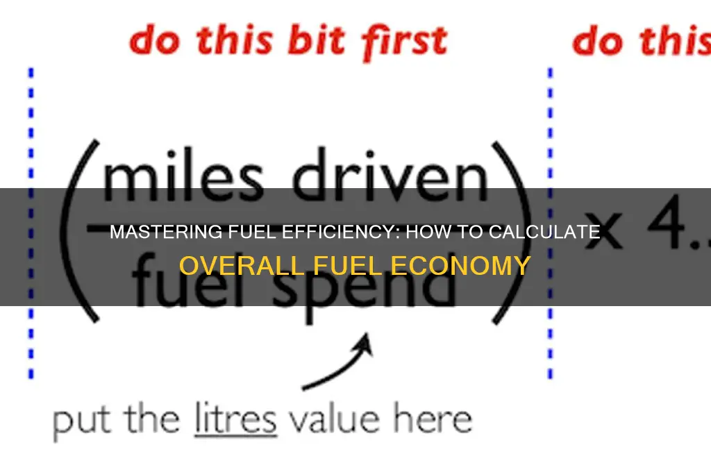 how calculate overlal fuel economy