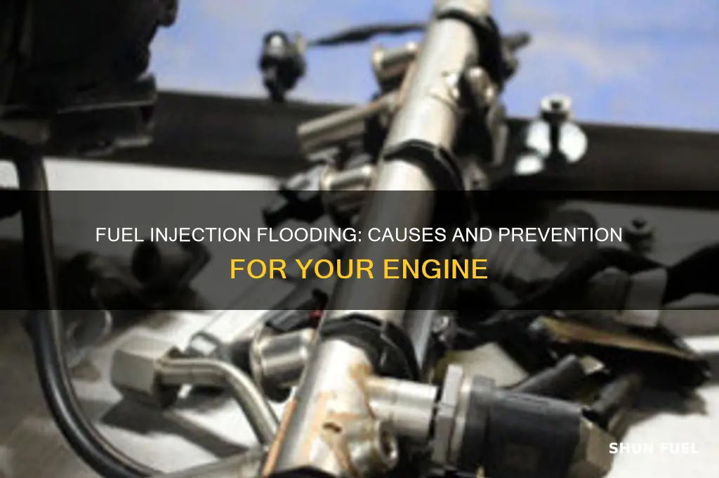 how can a fuel injected motor become flooded