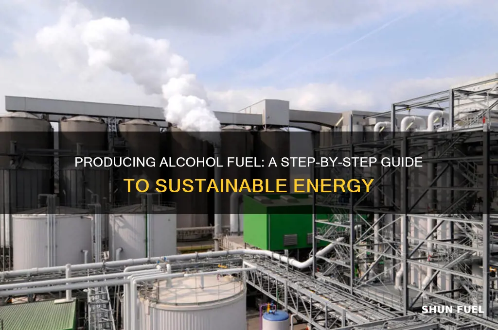 how can alcohol fuel be produced