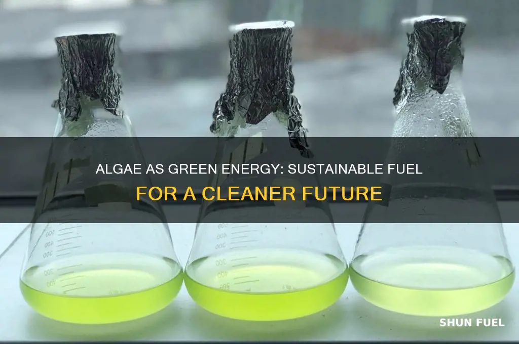 how can algae be fuel