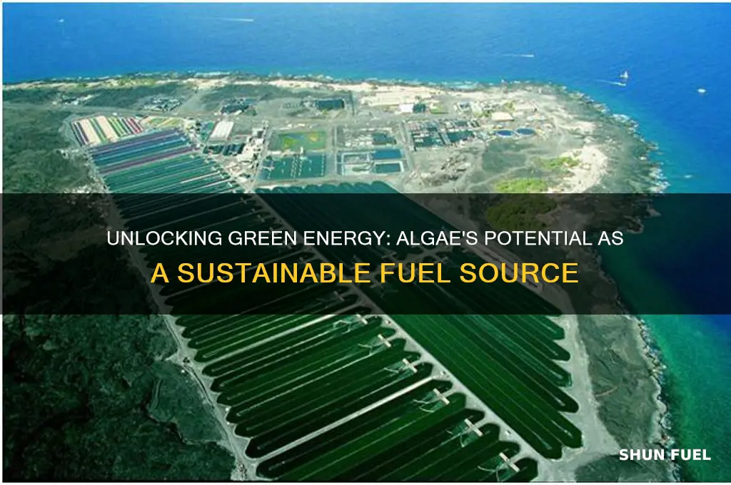 how can algae be used as a fuel source