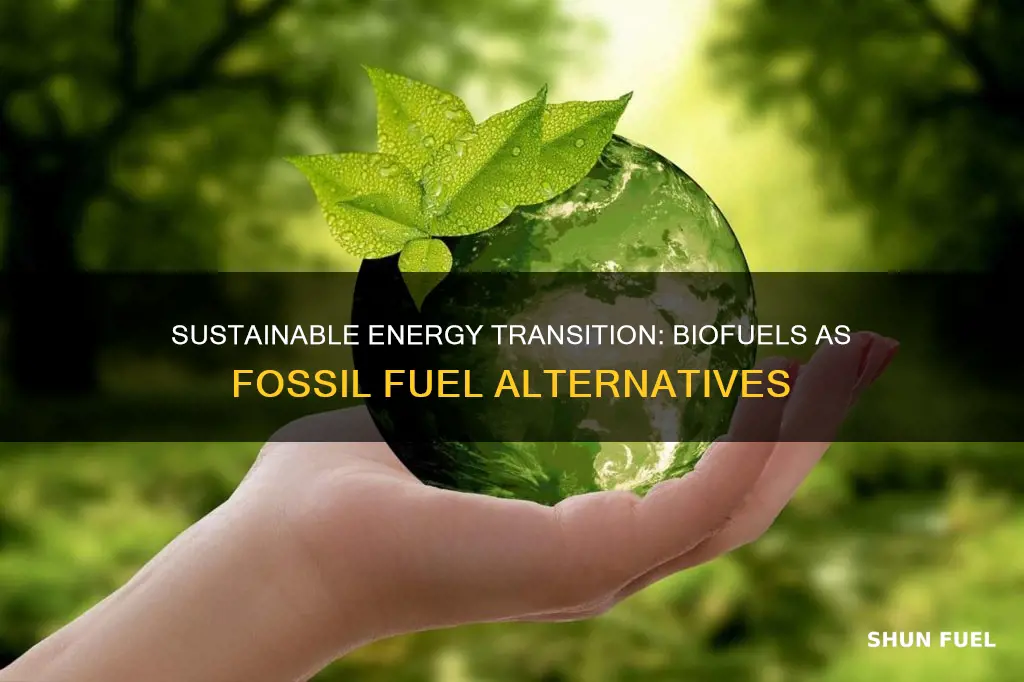 how can biofuels replace fossil fuels