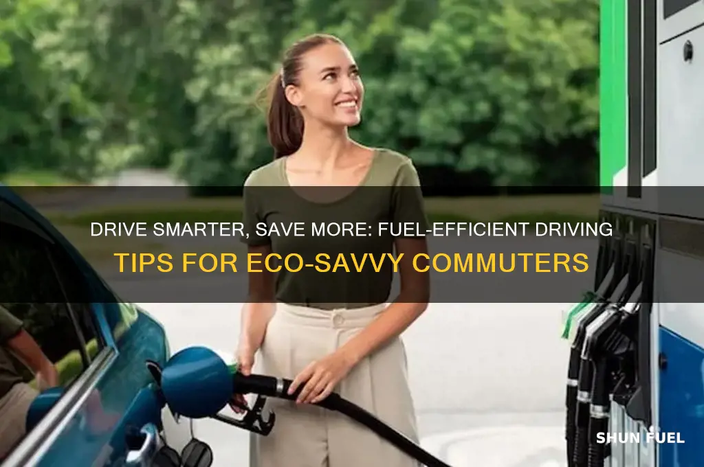 how can driving in a fuel efficient manner help