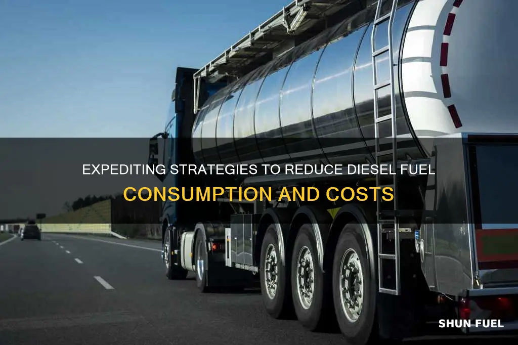 how can expediting save on diesel fuel