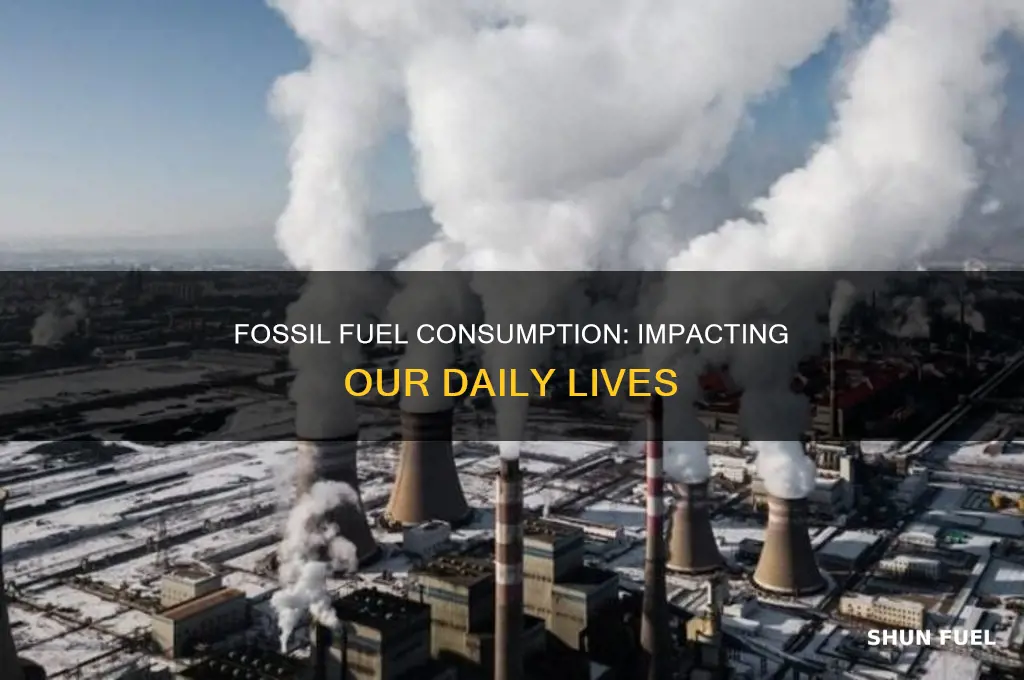 how can fossil fuel consumption affect people