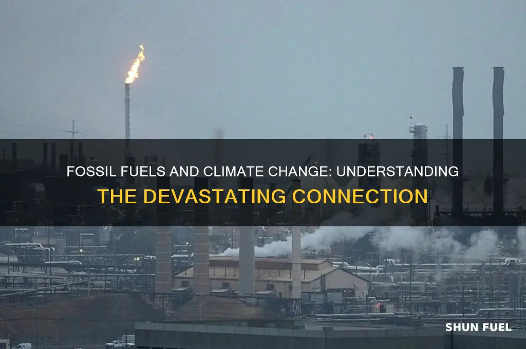 how can fossil fuels cause climate change