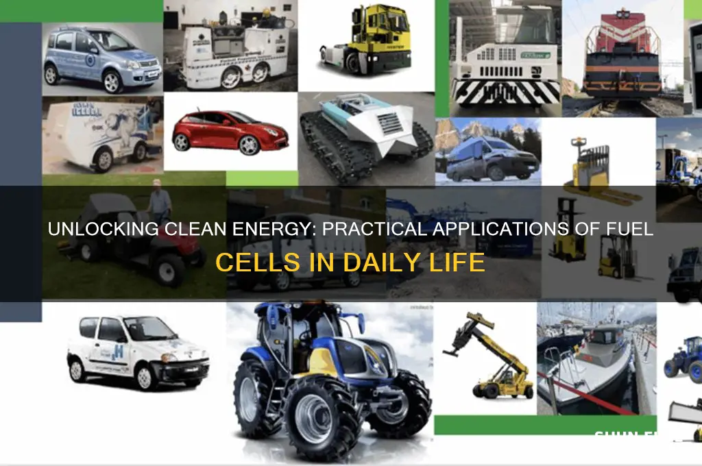 how can fuel cells be used