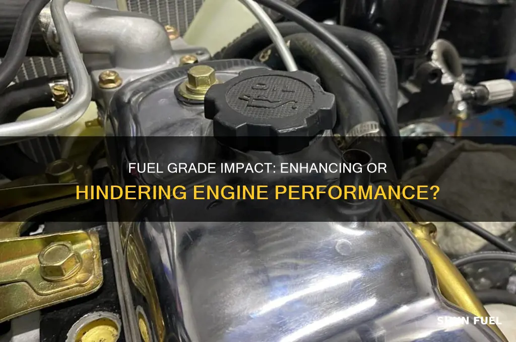 how can fuel grade affect engine performamce