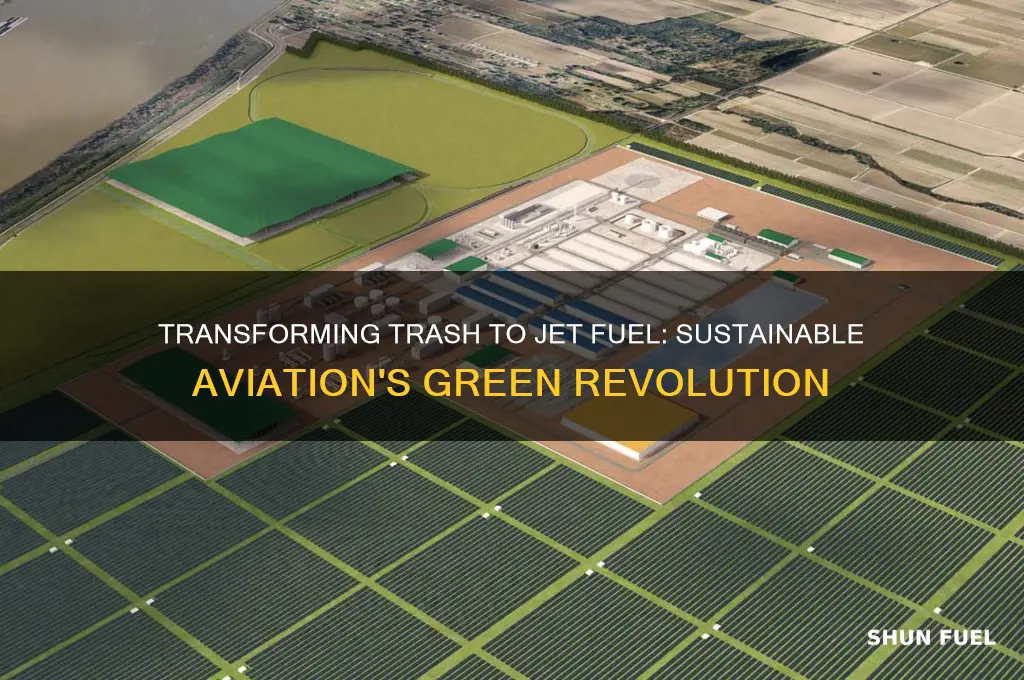 how can garbage be turned into jet fuel