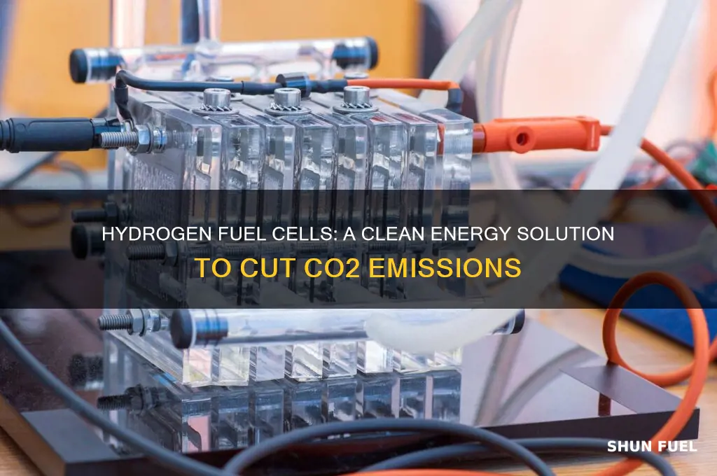 how can hydrogen fuel cells help reduce carbon dioxide emissions