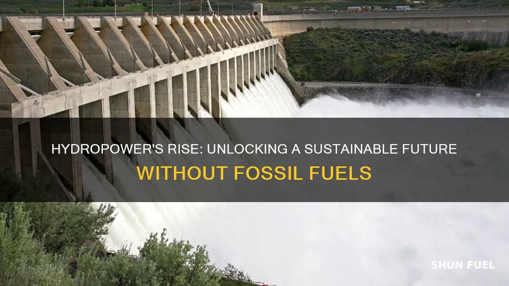 how can hydropower replace fossil fuels