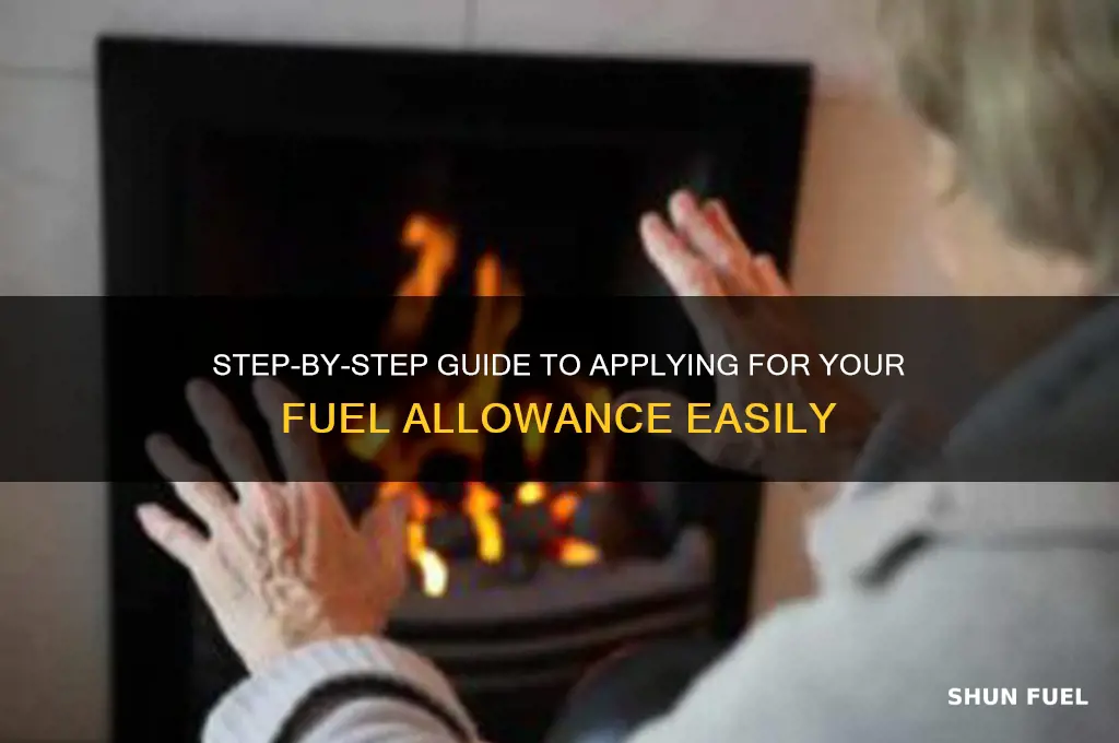 how can i apply for fuel allowance