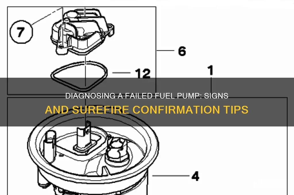 how can i be sure my fuel pump went out
