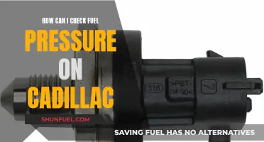 Checking Fuel Pressure in Your Cadillac: DIY Guide