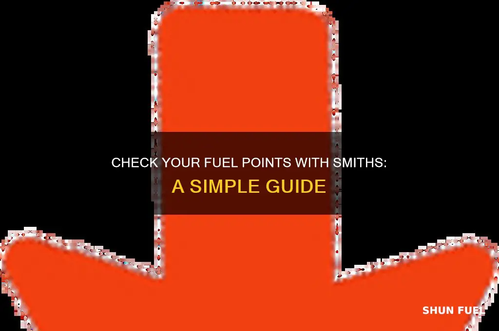 how can i check my fuel points with smiths