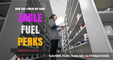 How to Easily Check Your Giant Eagle Fuel Perks Balance