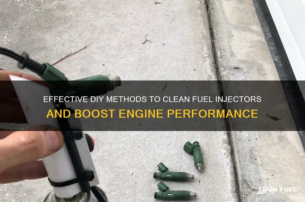 how can i clean the fuel injectors