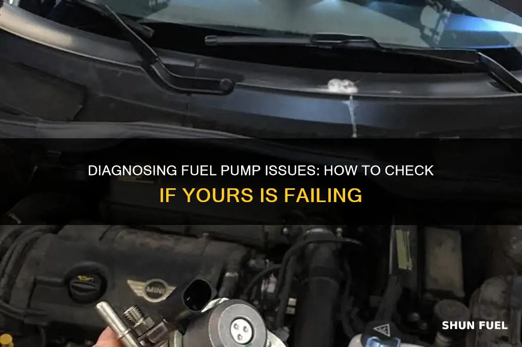 how can i find out if my fuel pump