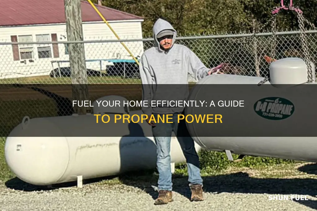 how can i fuel my home with propane