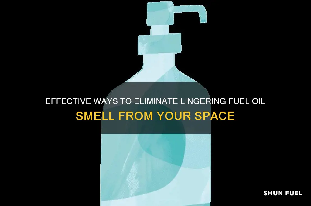 how can i get rid of fuel oil smell