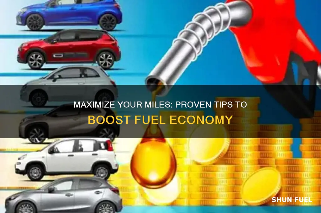 how can i improve my fuel economy