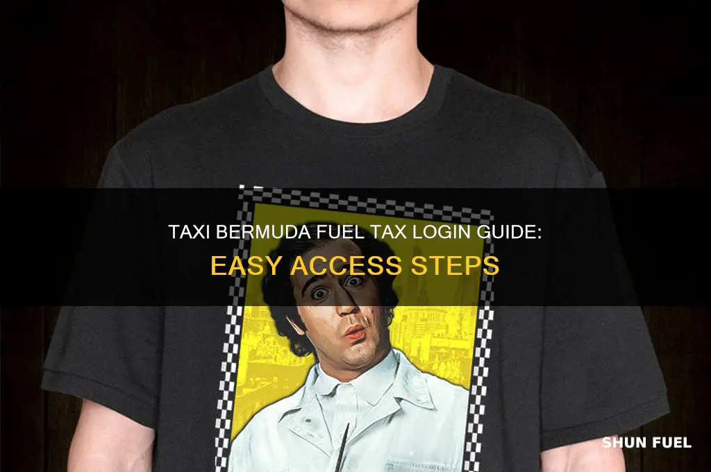 how can i log into taxi bermuda fuel tax