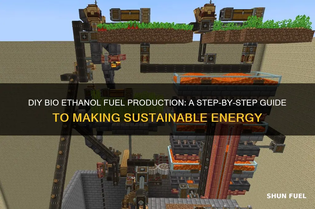 how can i make bio ethanol fuel