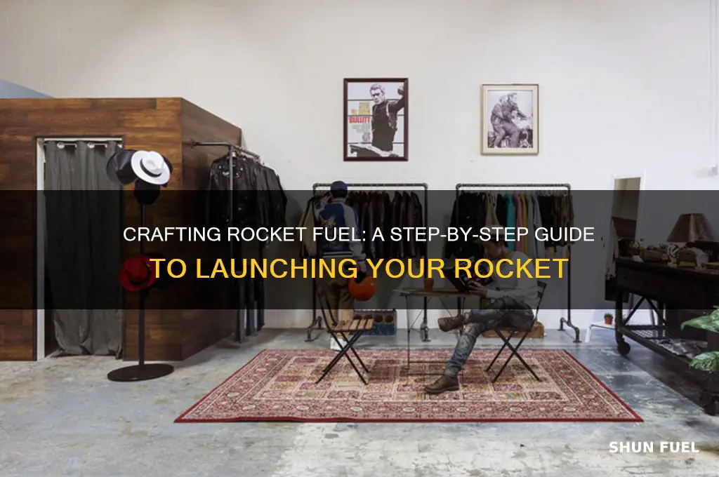 how can i make fuel that will launch a rocket