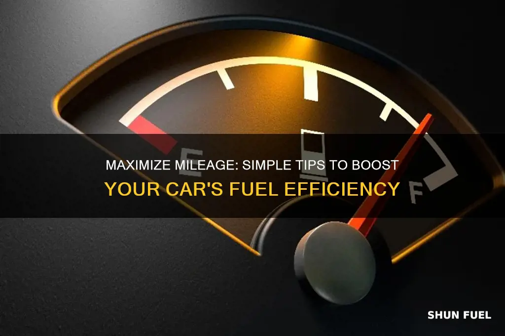 how can i make my car more fuel efficient