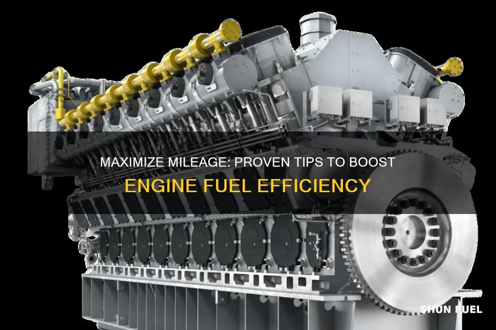 how can i make my engine more fuel efficient