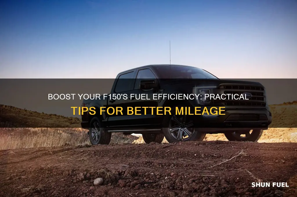 how can i make my f150 more fuel efficient