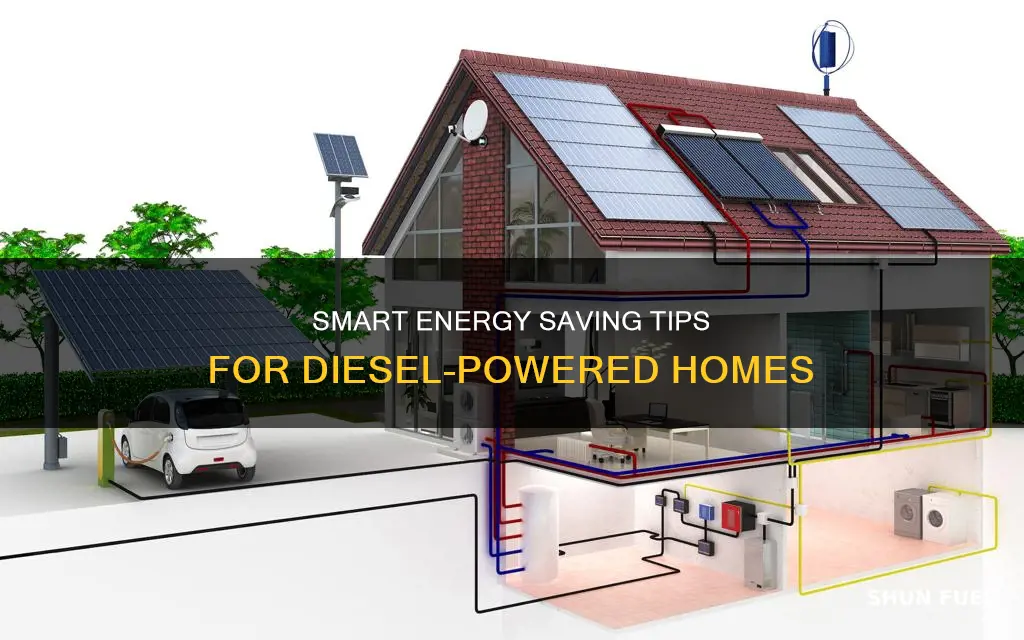 how can i save energy at home with diesel fuel