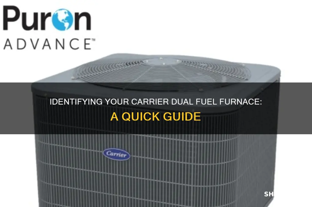 how can i tell carrier dual fuel furnace