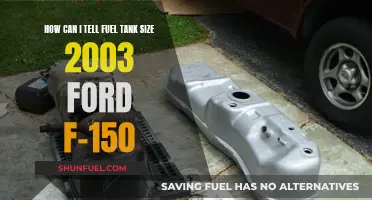 Ford F-150 Fuel Tank Size: A Quick Guide