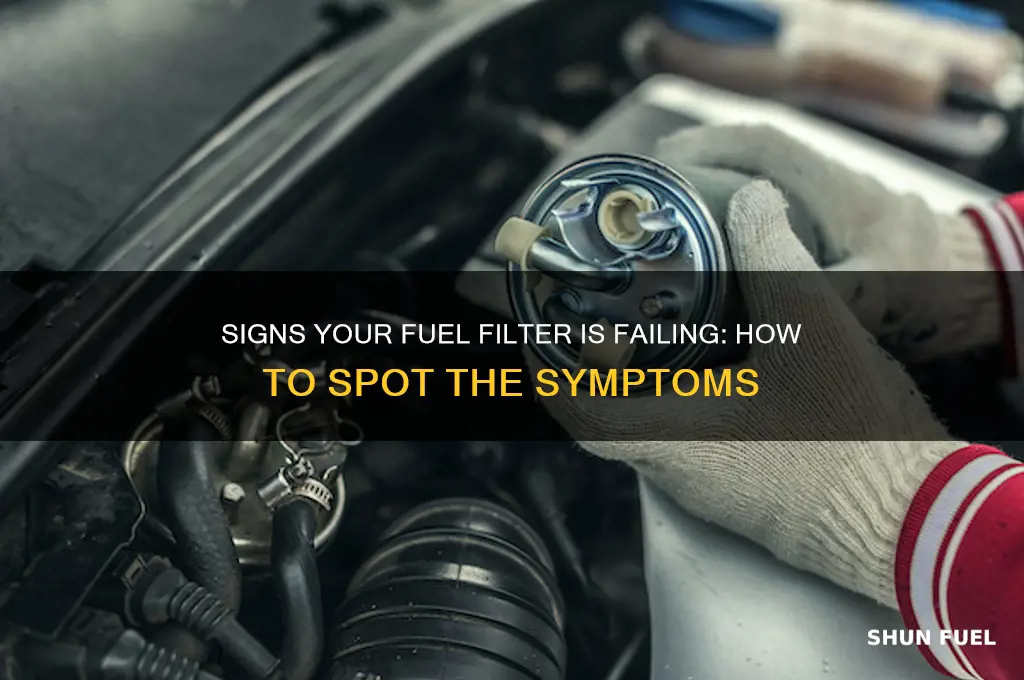 how can i tell if my fuel filter is bad