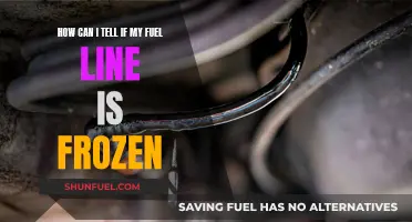 Fuel Line Frozen? Here's How to Tell