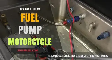 Testing Your Motorcycle Fuel Pump: A Step-by-Step Guide for Riders