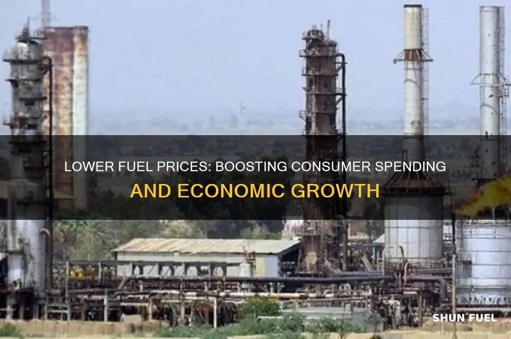 how can lower fuel prices help the economy