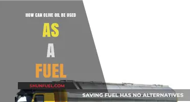 Olive Oil as Fuel: Sustainable Energy Alternative for Modern Use