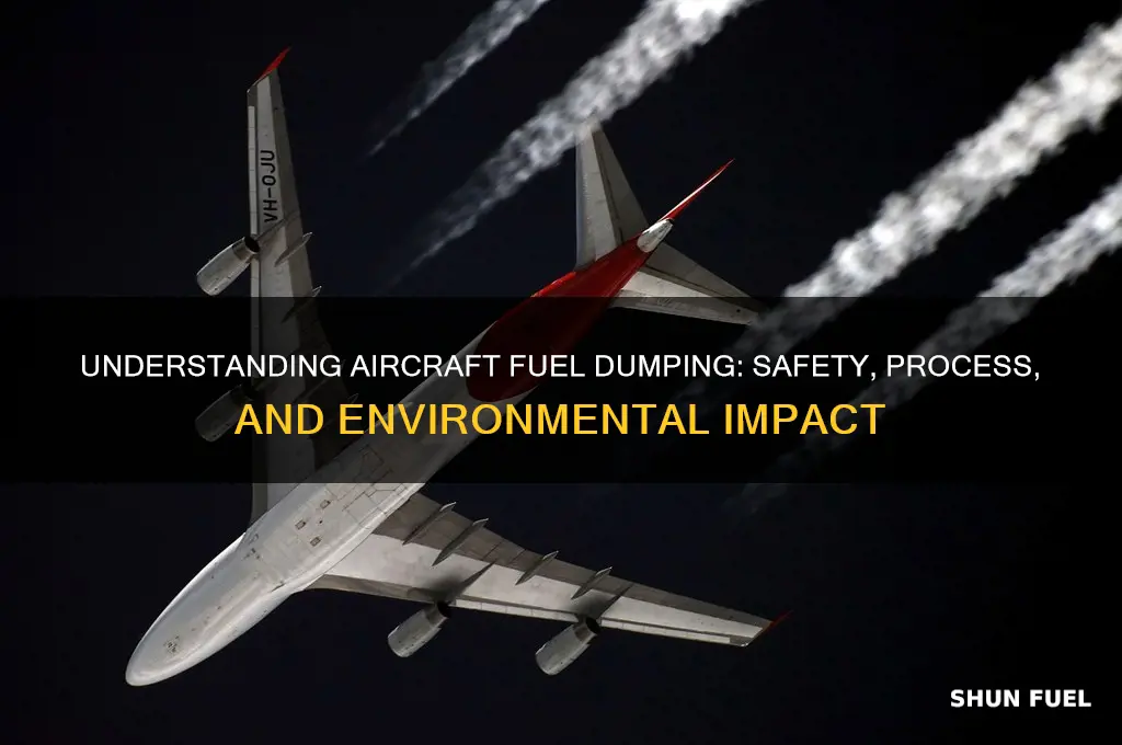 how can planes fuel dump