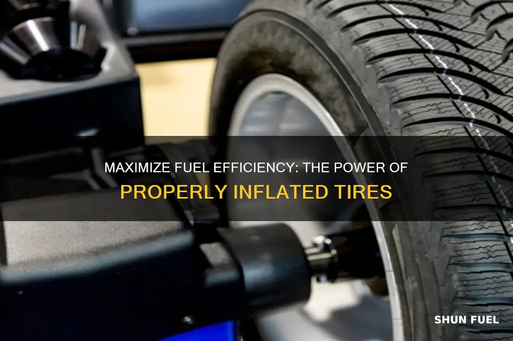 how can proper inflation of tyres save fuel
